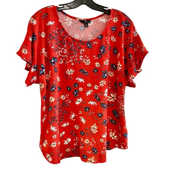 Jules & Leopold | Flutter Sleeve Blouse - Picture 2 of 11